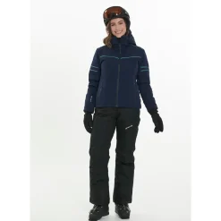 Whistler Doom Stretch W-Pro 15000 Skijakke Dame, hydro