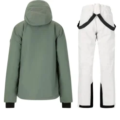Whistler Drizzle W-Pro 10.000 Skisæt Dame, balsam green