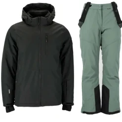 Whistler Drizzle W-Pro 10.000 Skisæt Børn/Junior, sort