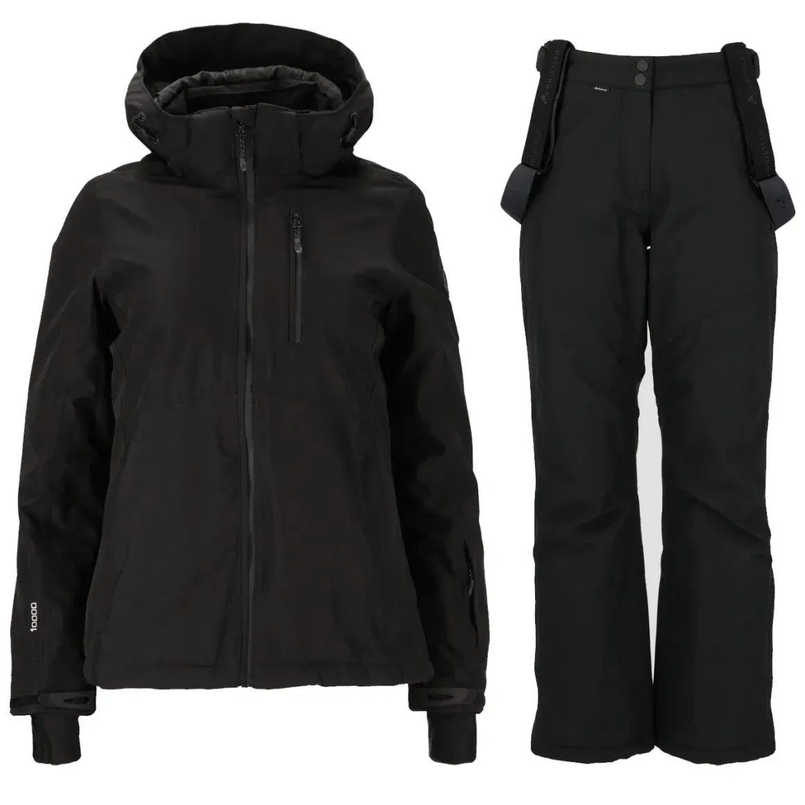 Whistler Drizzle W-Pro 10.000 Skisæt Dame, black