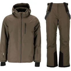 Whistler Drizzle W-Pro 10.000 Skisæt Herre, black ink