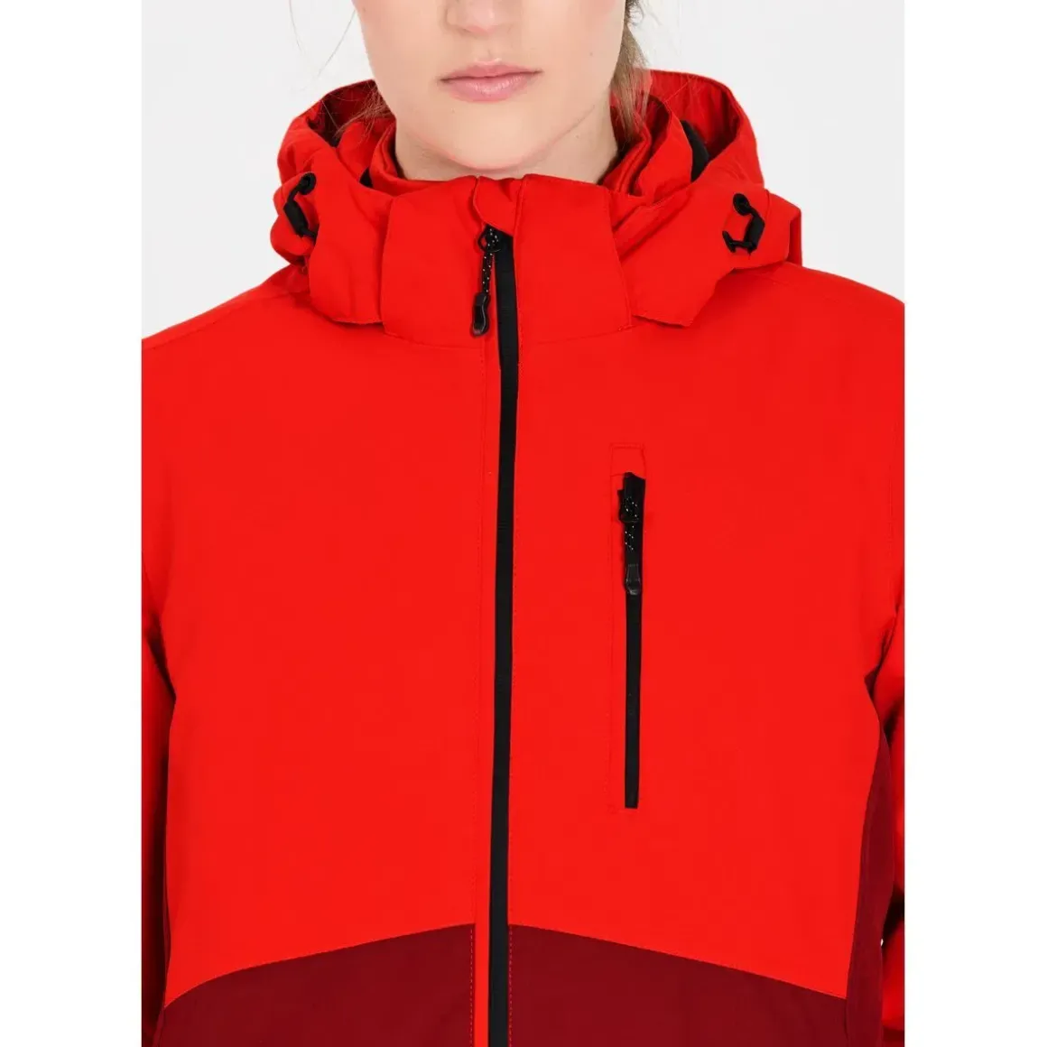 Whistler Drizzle W-Pro 10.000 Skisæt Dame, red alert