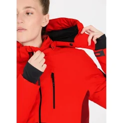 Whistler Drizzle W-Pro 10.000 Vinter- og Skijakke Dame, red alert