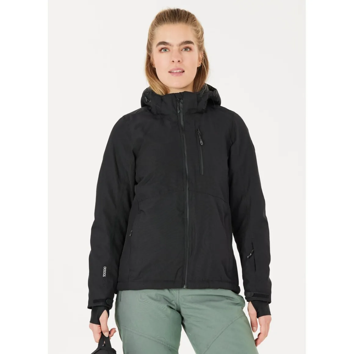 Whistler Drizzle W-Pro 10.000 Vinter- og Skijakke Dame, black