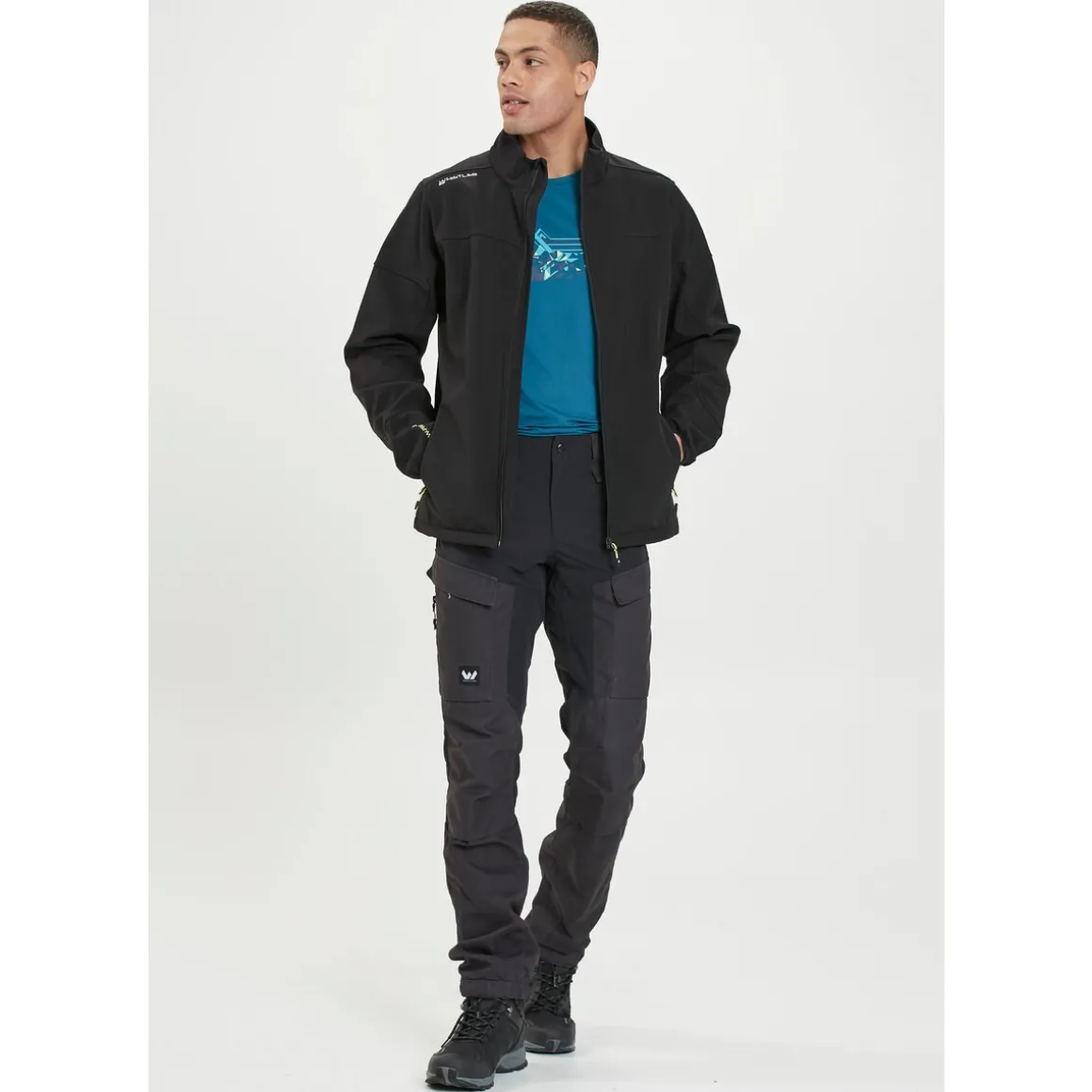 Whistler Dublin Softshelljakke Herre, sort