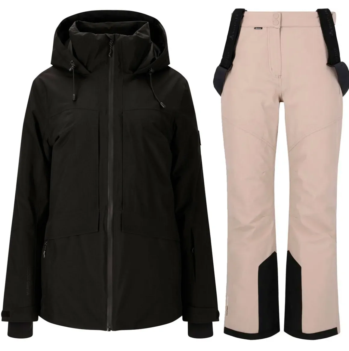 Whistler Kingland W-Pro 10.000 Skisæt Dame, black / simply taupe