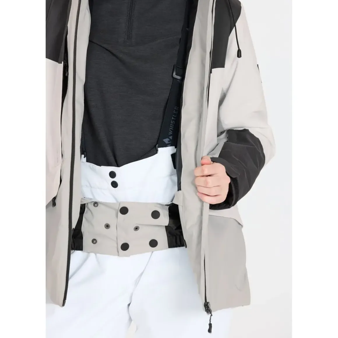 Whistler Kingmann Vinter- og Skijakke Dame, white