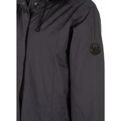 Whistler Nala Melange Parka Vinterjakke Dame, black