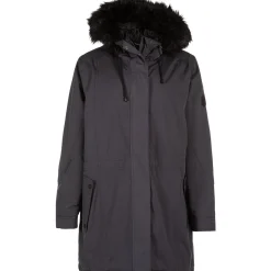 Whistler Nala Melange Parka Vinterjakke Dame, black