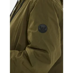 Whistler Nala Melange Parka Vinterjakke Dame, olive
