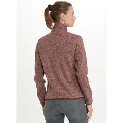 Whistler Samani Fleecetrøje Dame, Light Mahogany