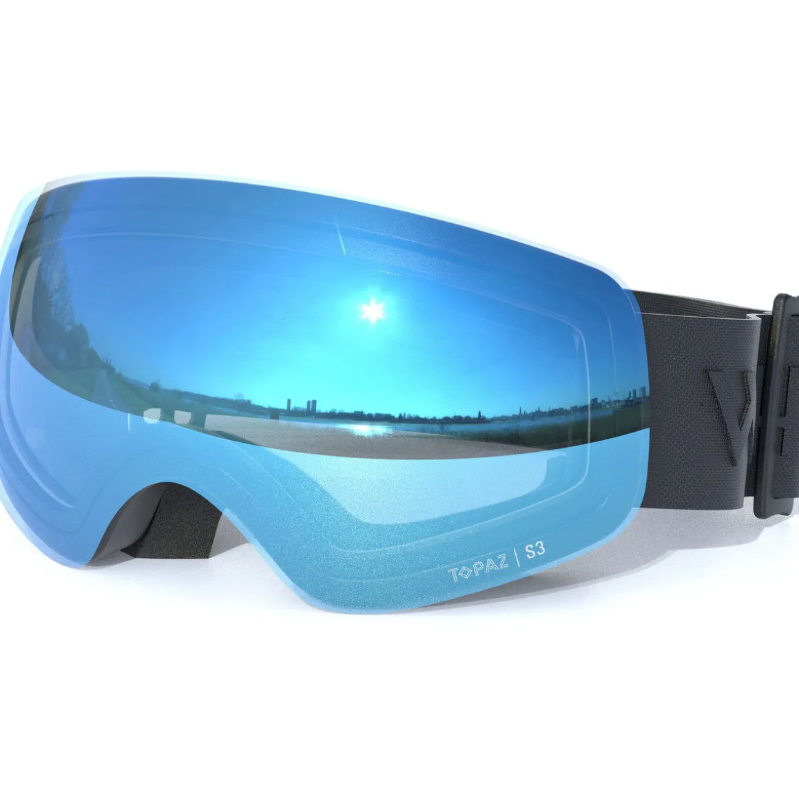 Whistler Sorlin Topaz Jr. Spherical Skibriller Børn