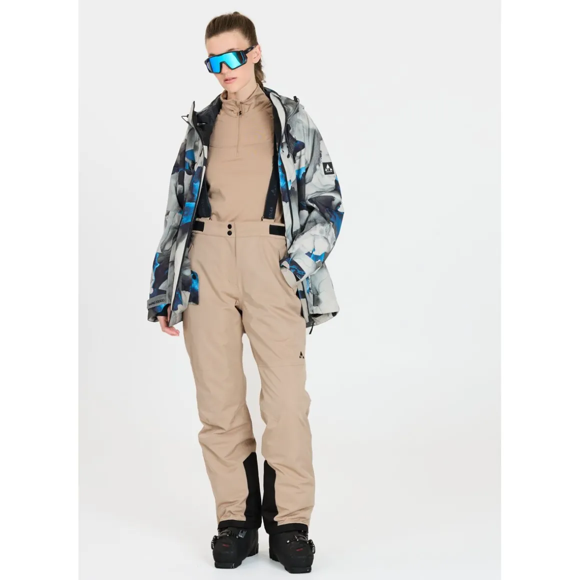 Whistler Yarra Skibukser Dame, simply taupe