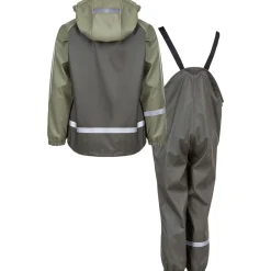 Zigzag Gilbo Regnsæt Børn, grøn